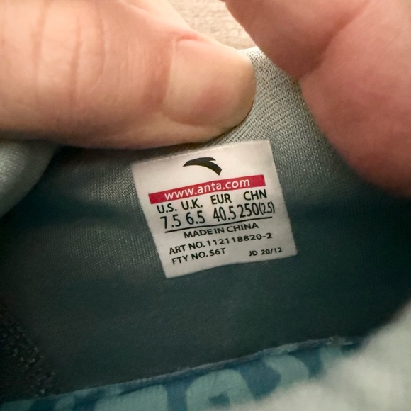 Anta Salehe Bembury x SB-02 in Balloonflower Blue and Tan Size Men’s 7.5 - Picture 6 of 8